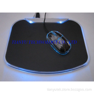 EL mouse pad with 4 usb ports